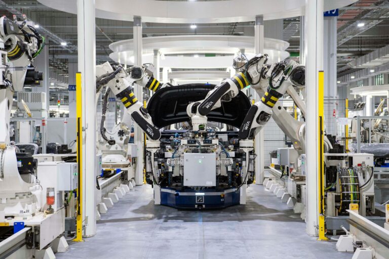 robots en la manufactura