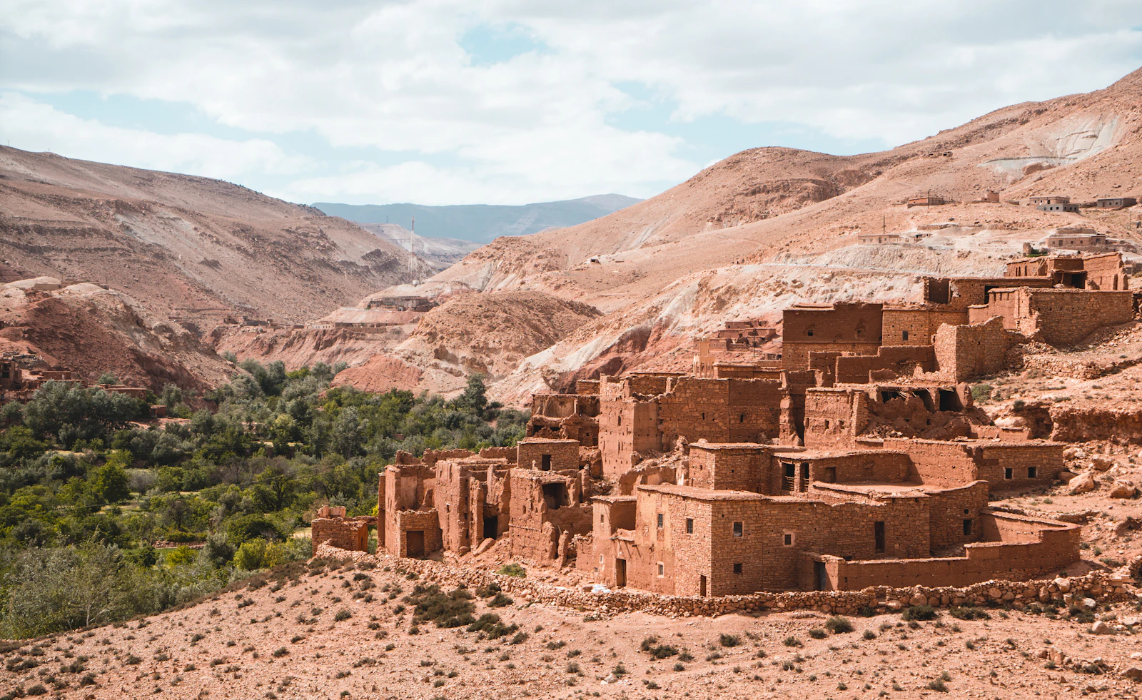 Montañas del Rif en el norte de Marruecos